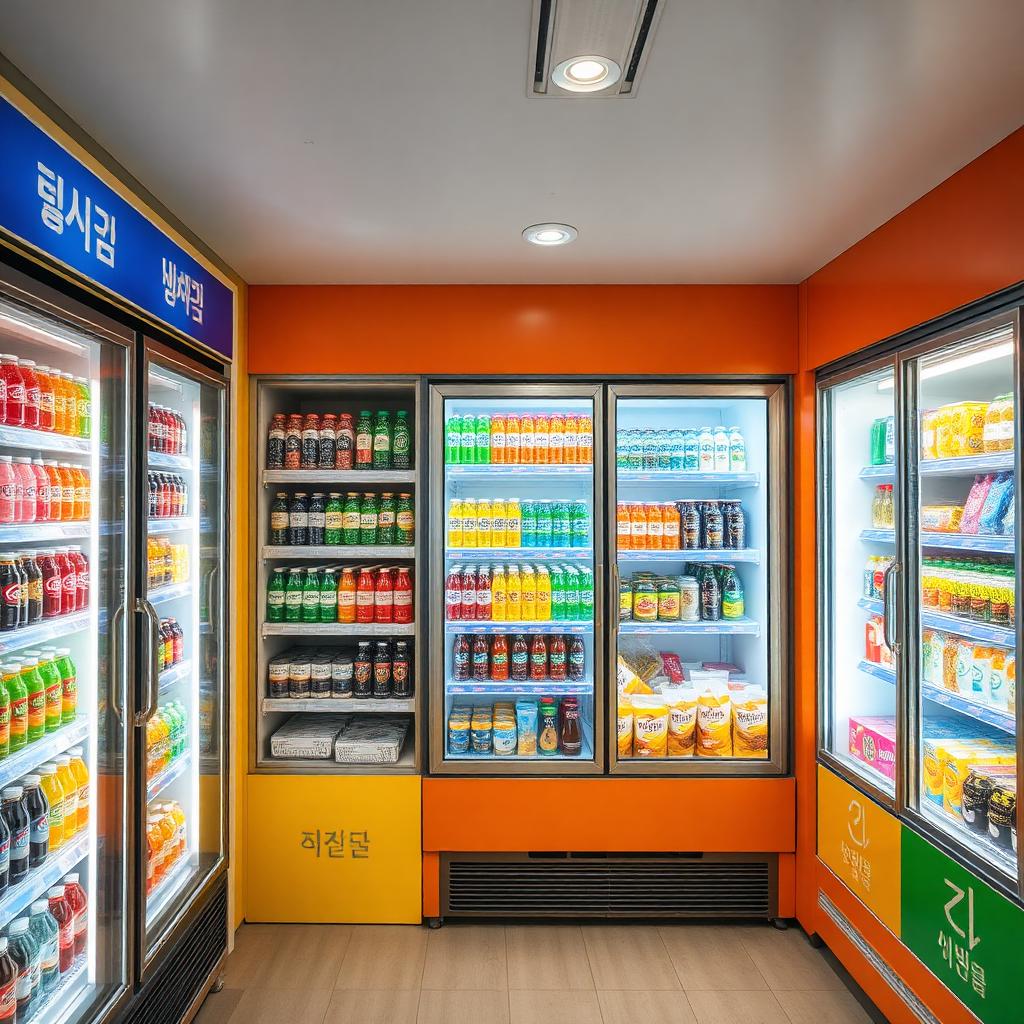 Drinks fridge